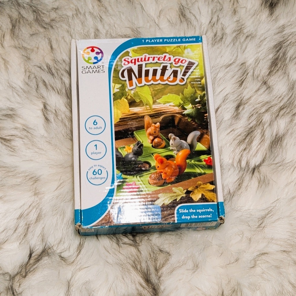 Smart Games Squirrels Go Nuts Critical Thinking Puzzle Game For Kids Complete